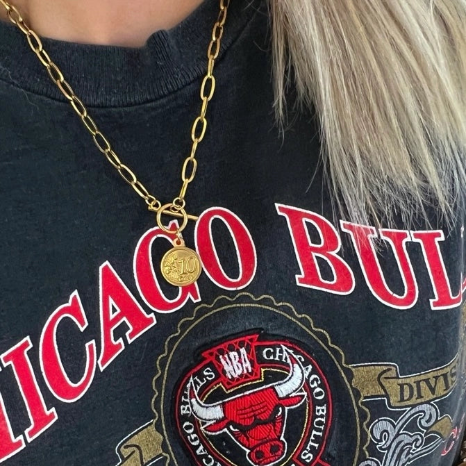 Coin Necklace by ChanSuttPearls