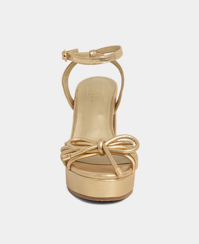 Gold Edith Heel