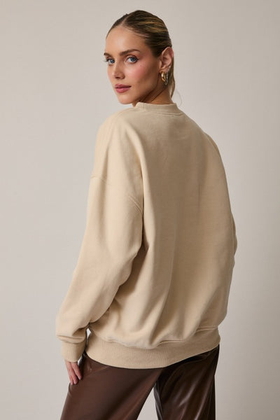 "Weenies & Tinis" Embroidered Sweatshirt