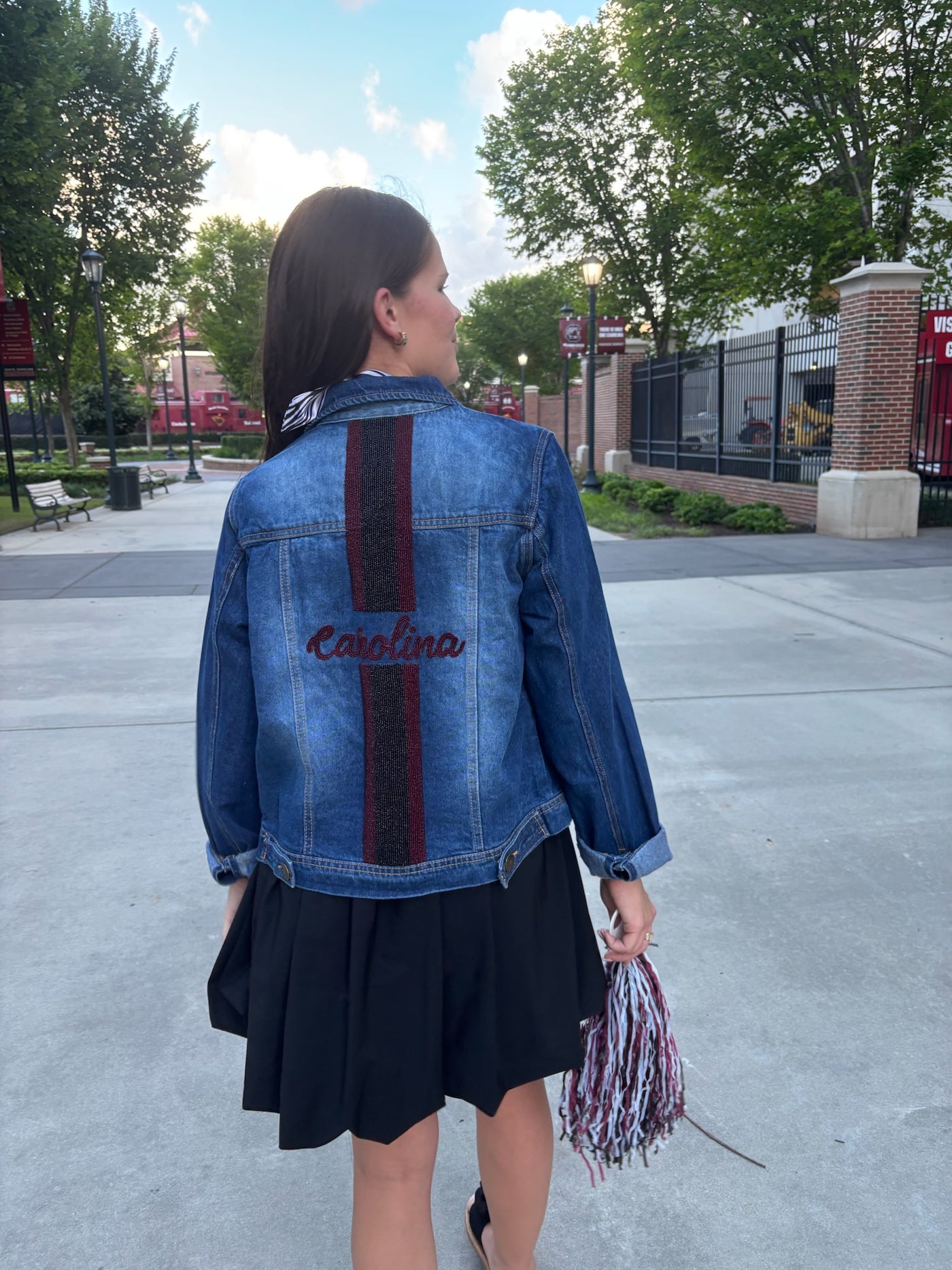 Custom Carolina Denim Jacket