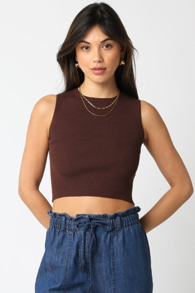 Leslie Sweater Tank Top
