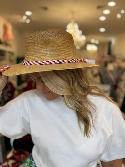 Natural Palm Game Day Hats