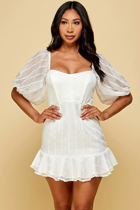 Garden Party White Dress