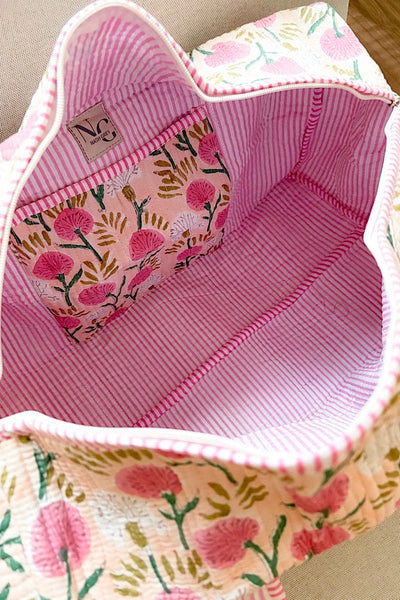 Floral Duffle Bag by Nash Grey