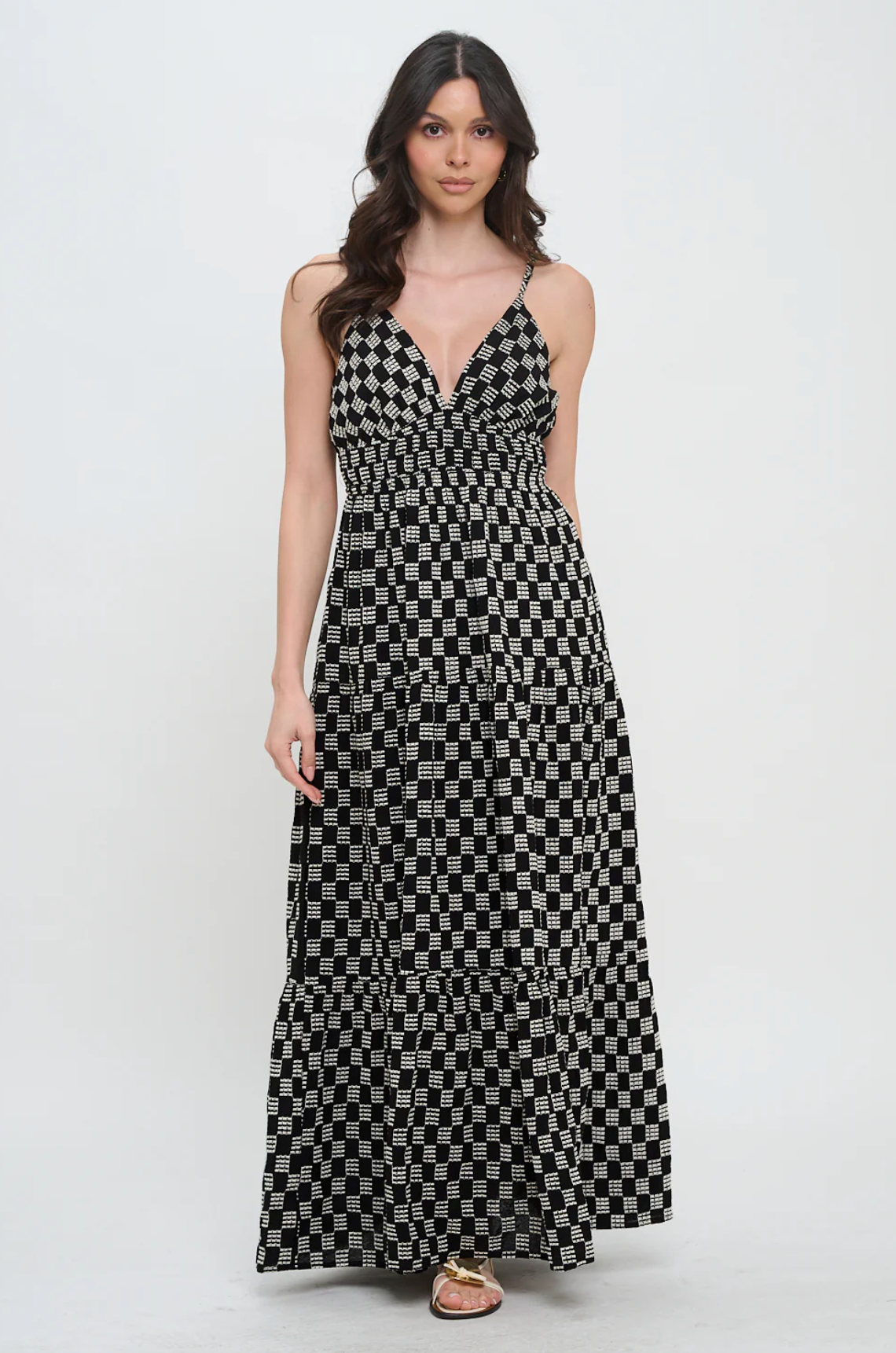 Midinight Weave Maxi Dress