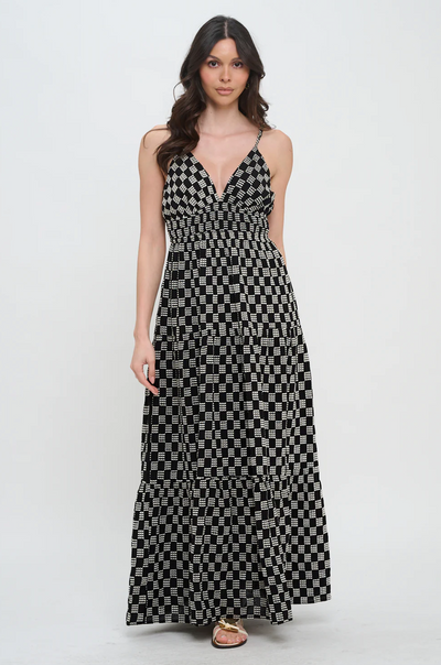 Midinight Weave Maxi Dress