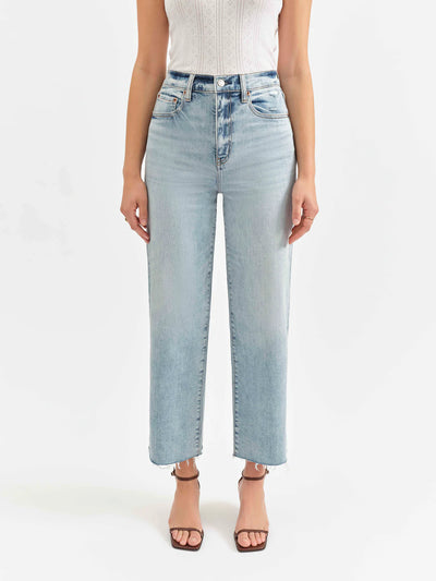 Pleaser High Rise Wide Leg Jean- Miracle