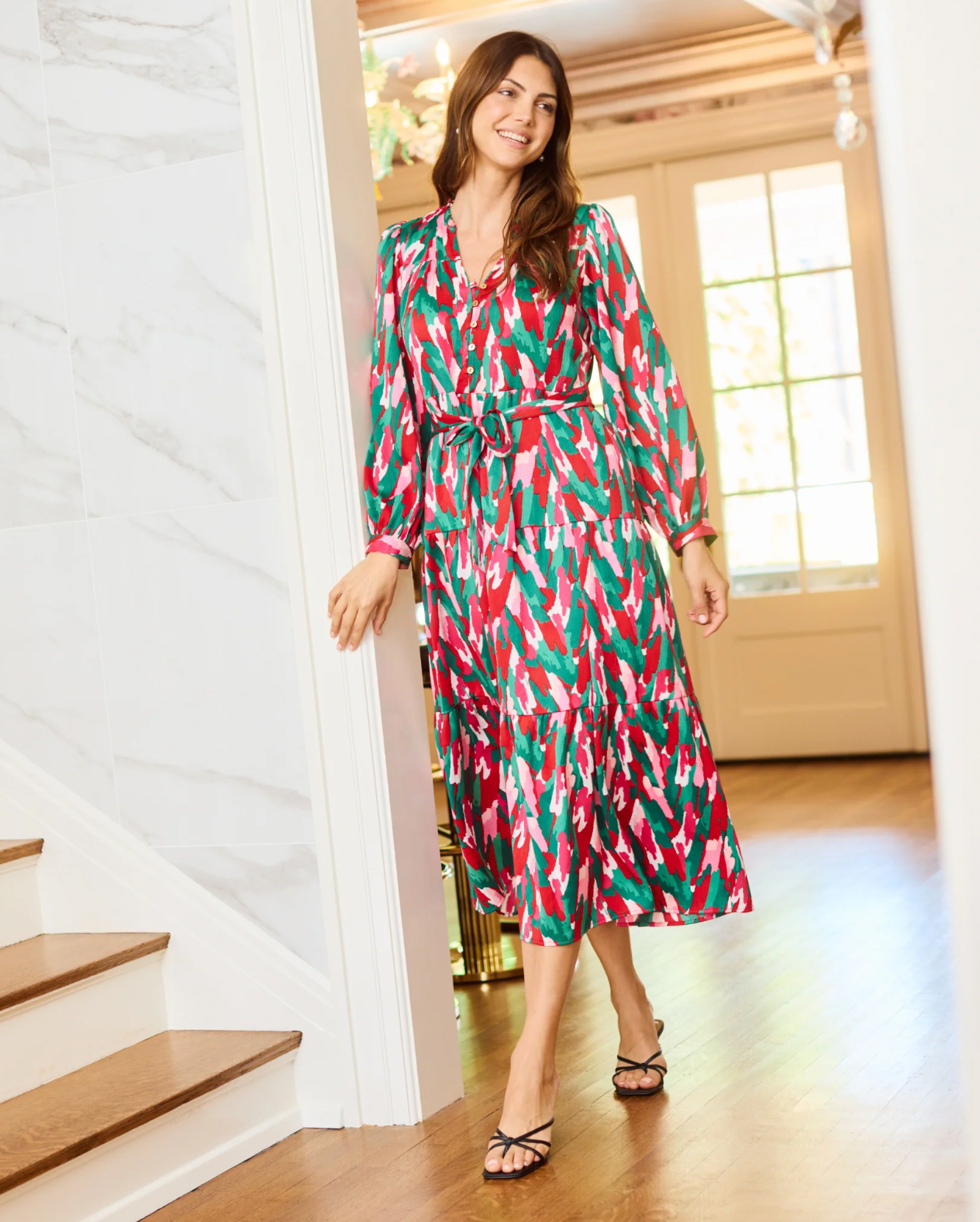 Gracelyn With A Twist Pink Dress