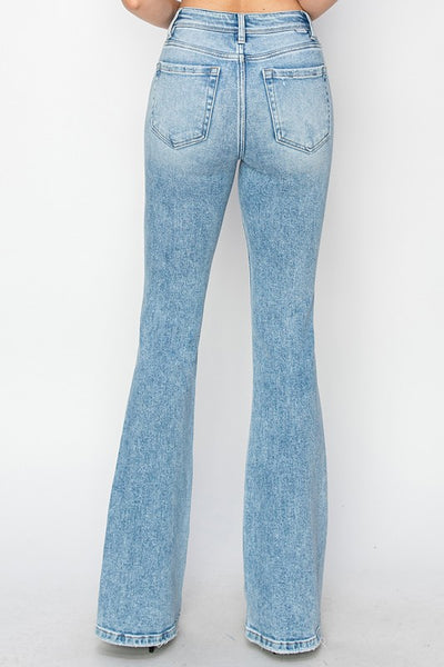 High Rise Bootcut Jean- Light