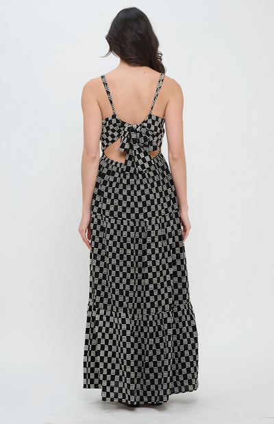 Midinight Weave Maxi Dress