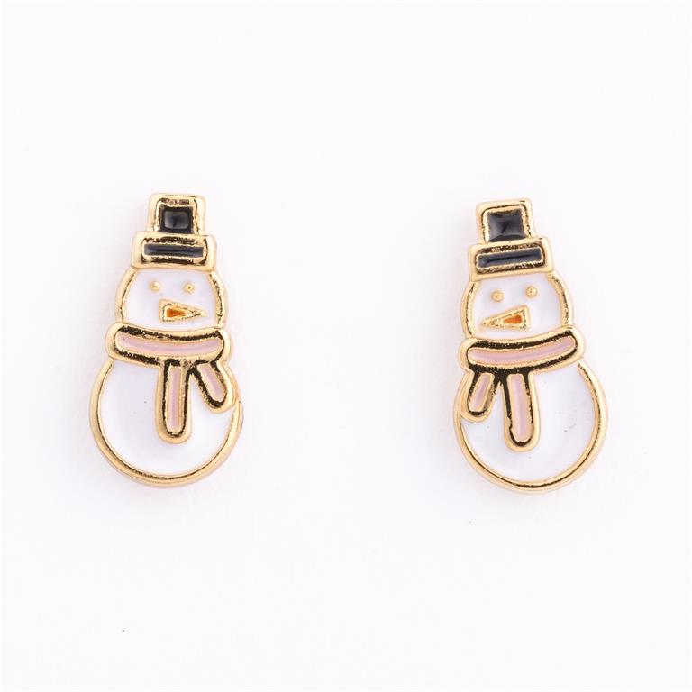 Christmas Stud Earrings by Michelle Mcdowell