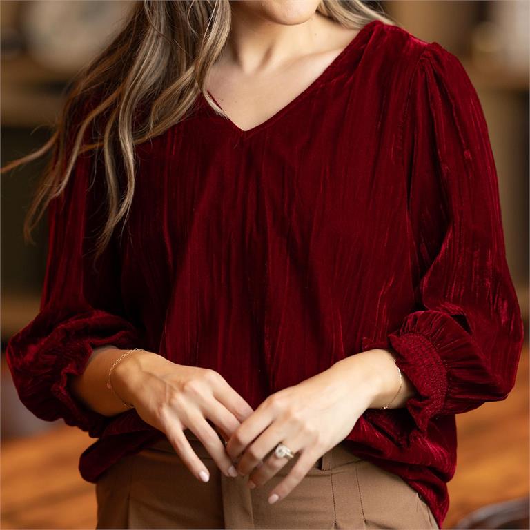 Juliet Holiday Top By Mary Square