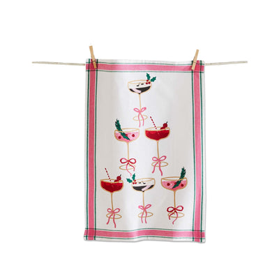 Festive Christmas Dish Towel