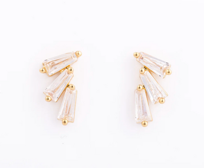 Rhinestone Earring by Michelle Mcdowell