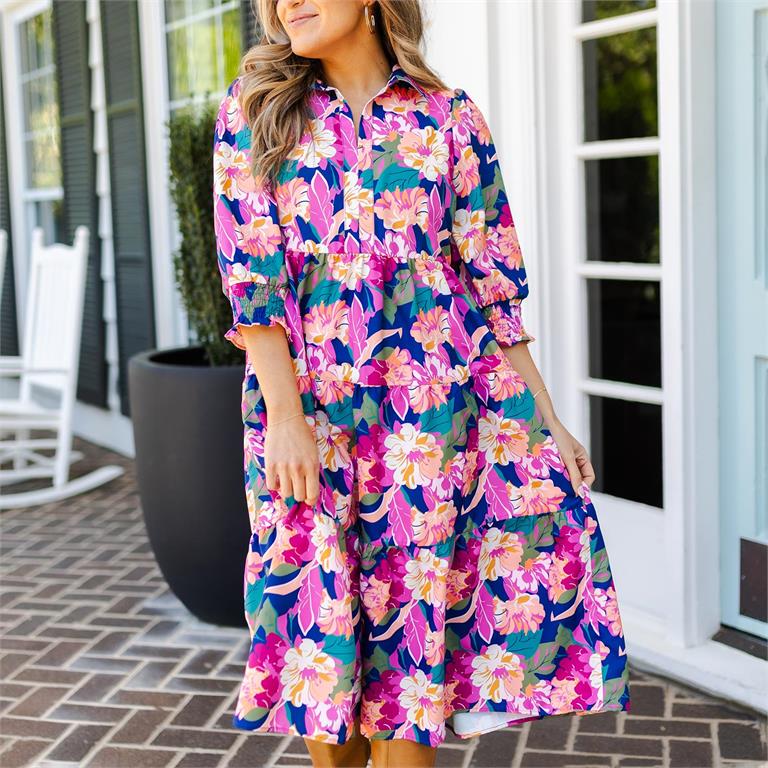 Madly In Love Pink Eleanor Dress