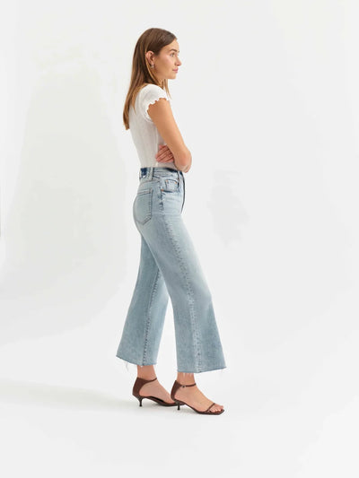 Pleaser High Rise Wide Leg Jean- Miracle
