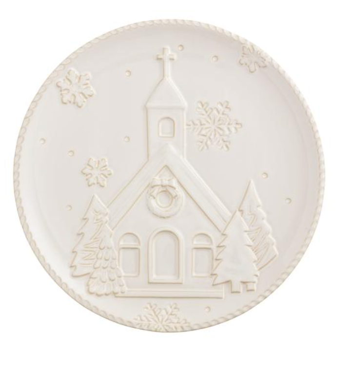 White Church Plate