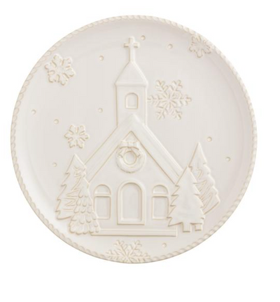 White Church Plate