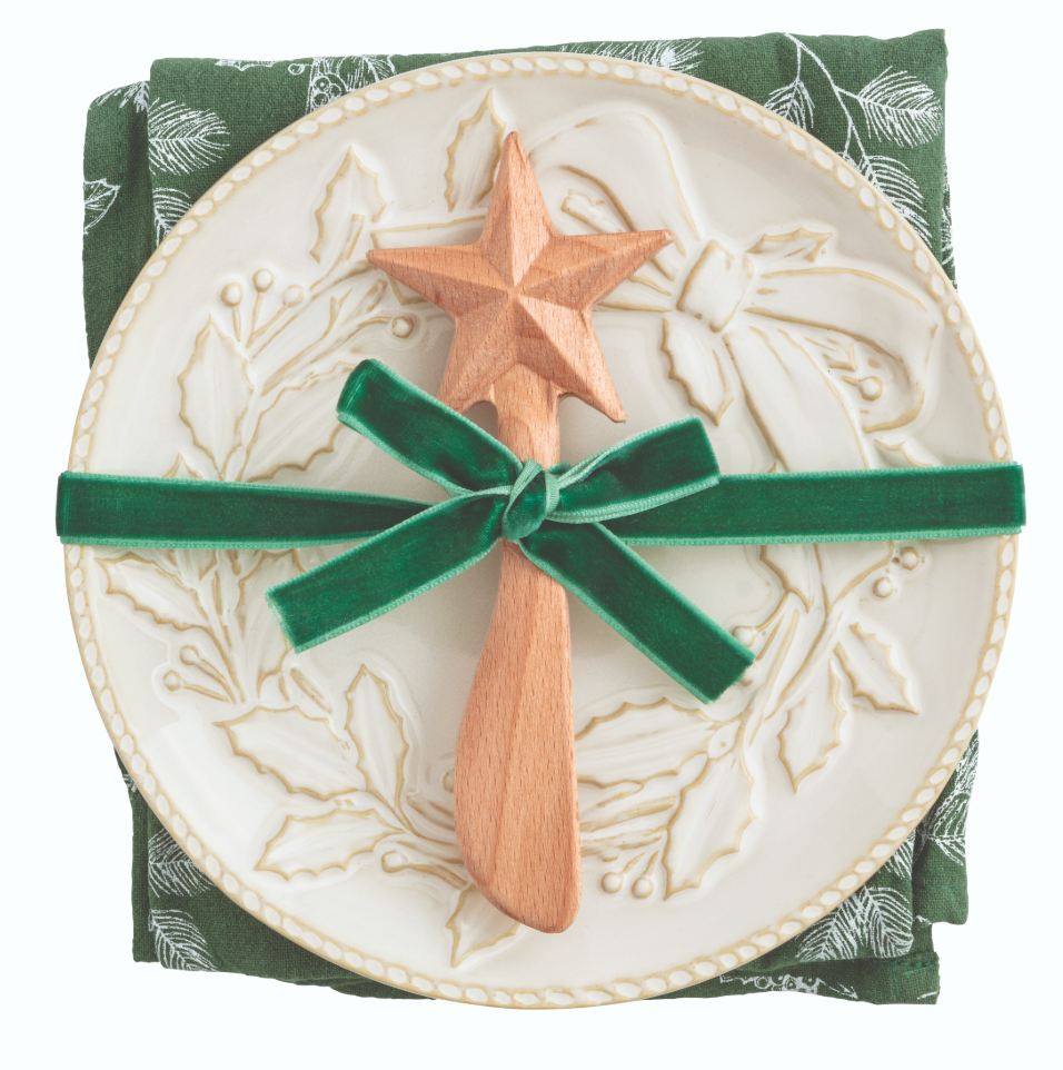 White Christmas Appetizer Set