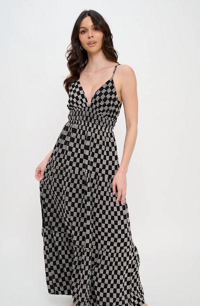 Midinight Weave Maxi Dress
