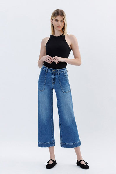 Utility Pocket High Rise Vervet Jean