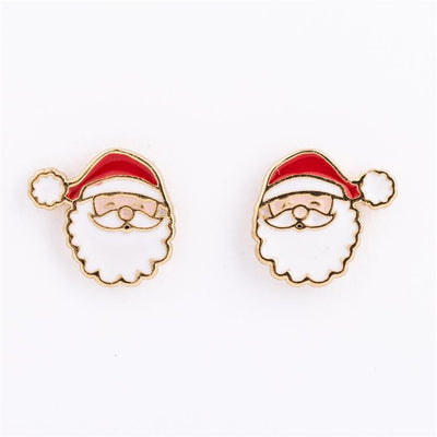 Christmas Stud Earrings by Michelle Mcdowell