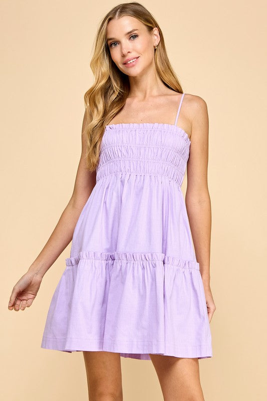 Smocked Bodice Sun Dress