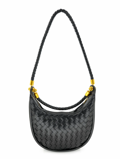 Crescent Woven Mini Bag