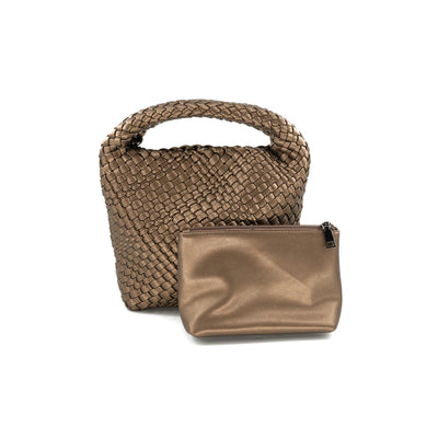 BC Woven Mini Hobo Bag