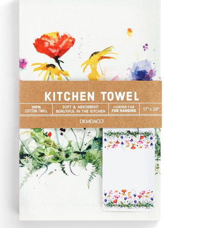 Water Color Twill Tea Towell