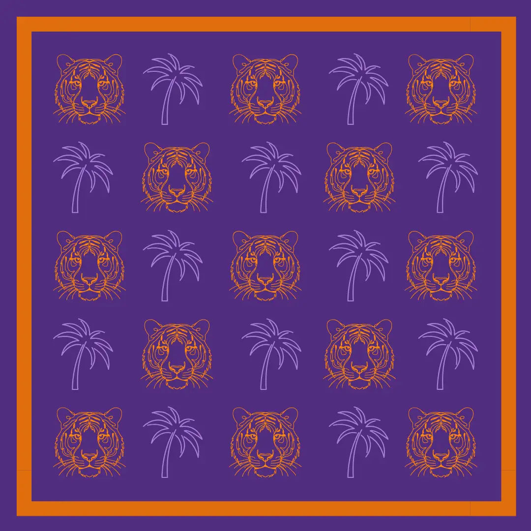 Clemson Bandana Gameday Scarf