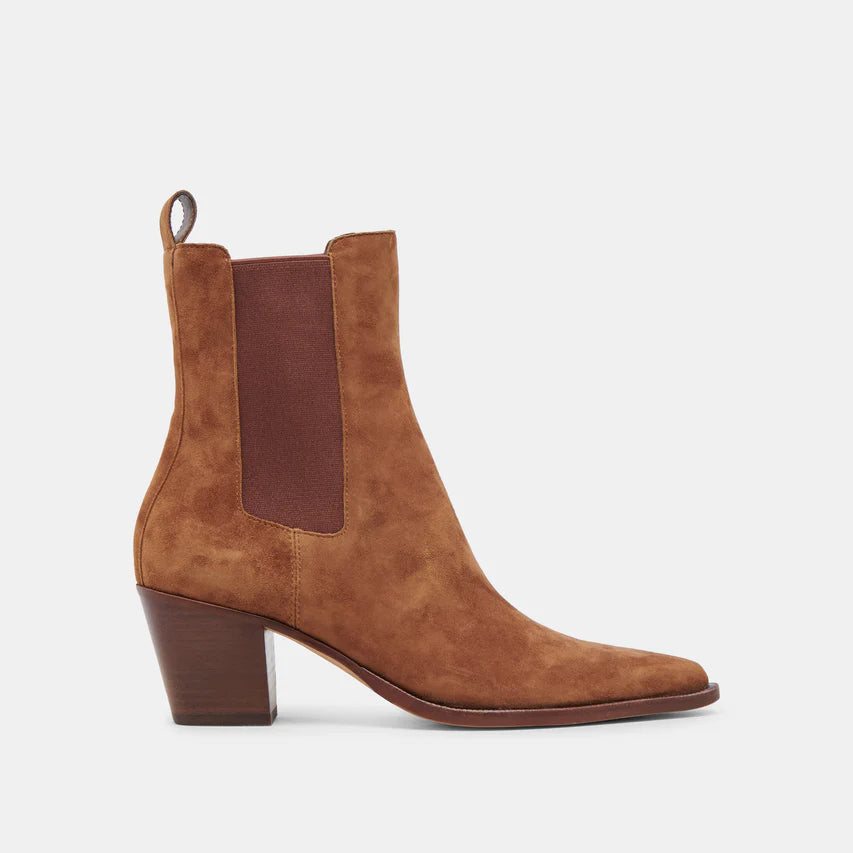 Shadie H2O Brown Suede Bootie By Dolce Vita