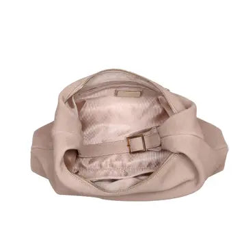 Maple Suede Leather Hobo Bag