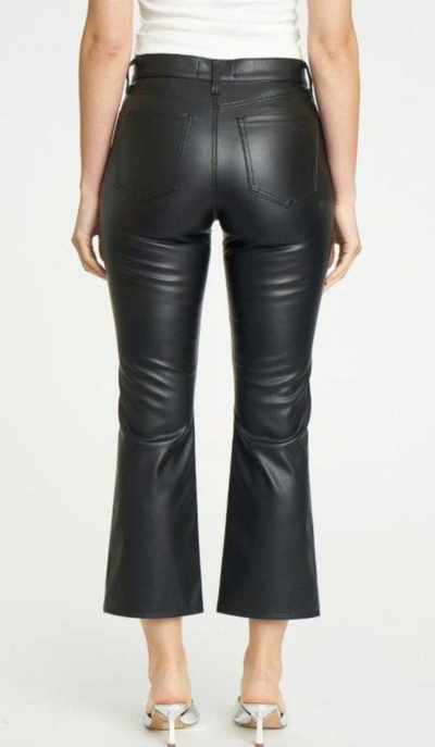 Shy Girl High Rise Crop Flare Pant- Cinematic