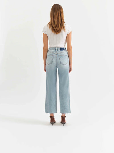 Pleaser High Rise Wide Leg Jean- Miracle