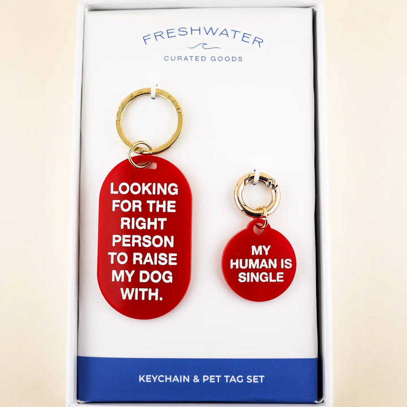 Key Chain and Pet Tag Gift Set