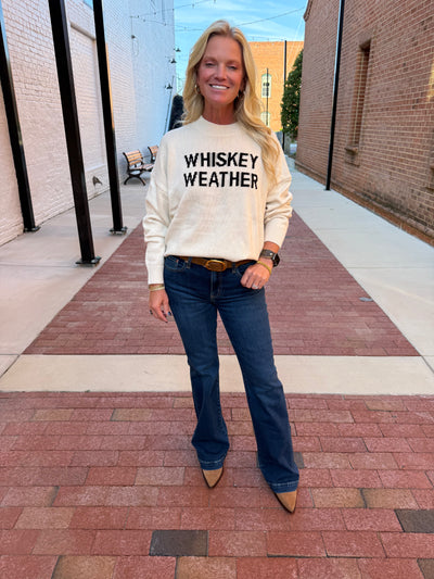 Cream "Whiskey Weather" Sweater