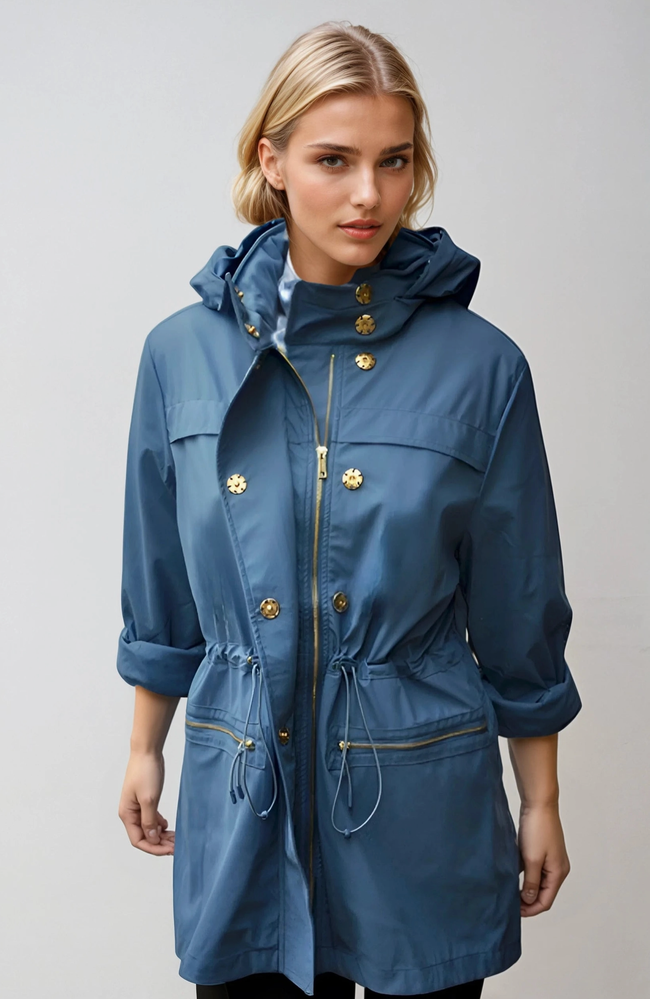 Kasia Waterproof Rain Jacket by Ciao Milano