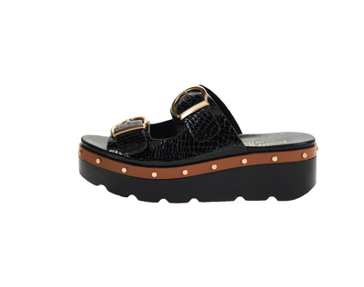 Surfs Up Sandal- Black