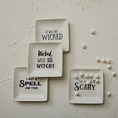 Spooky Sayings Plate