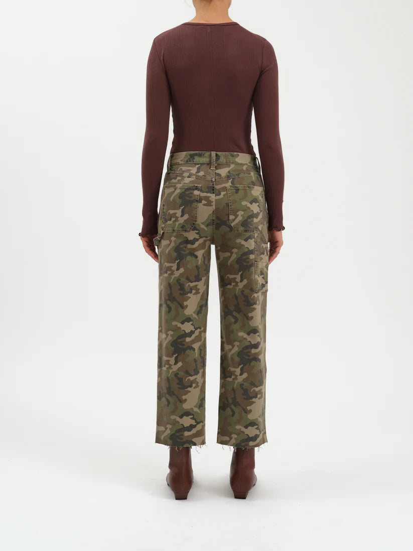 Sundaze High Rise Straight Carpenter Jean- Hideaway