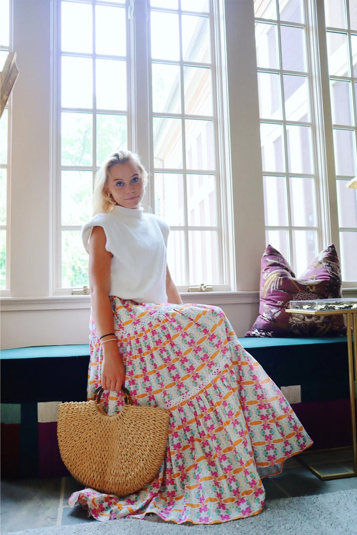 Triple Tiered Maxi Skirt by Brooks Avenue – The Kindred Boutique