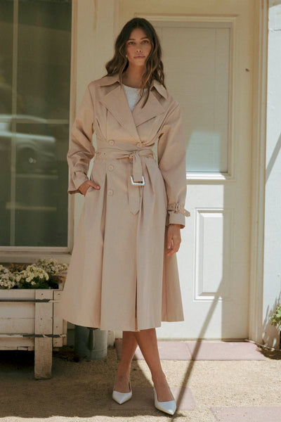 Double Breasted Trench Coat