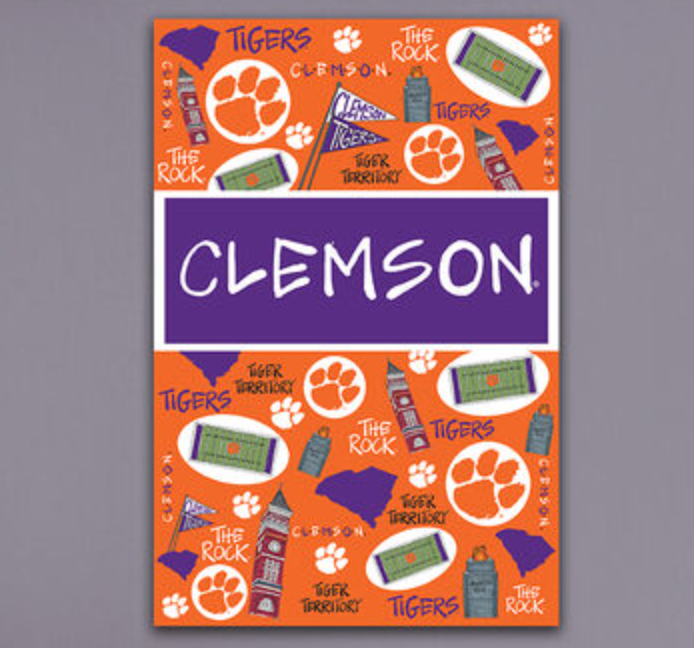 Clemson Garden Flag