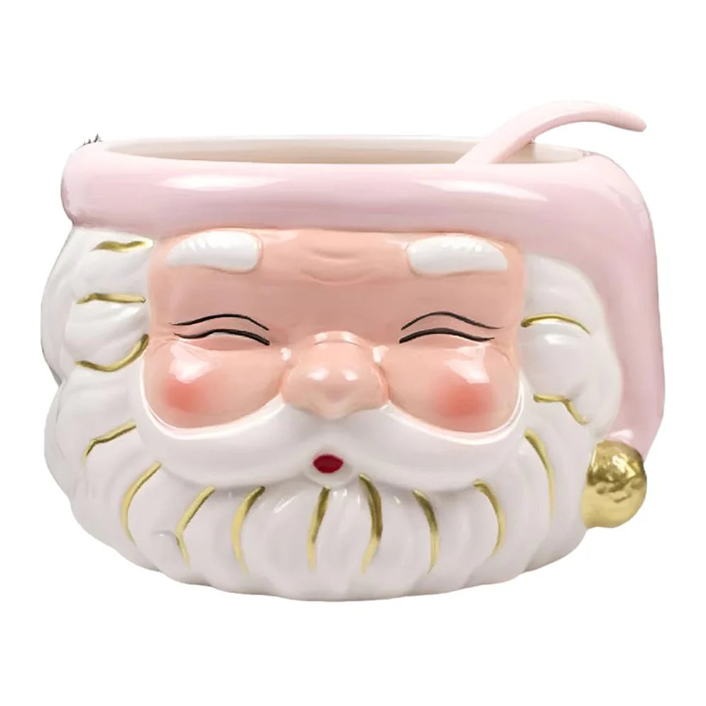 Santa Punch Bowl and Ladle