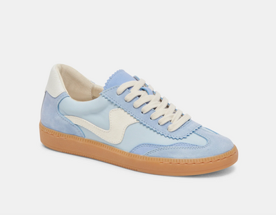 Blue Suede Notice Sneaker by Dolce Vita
