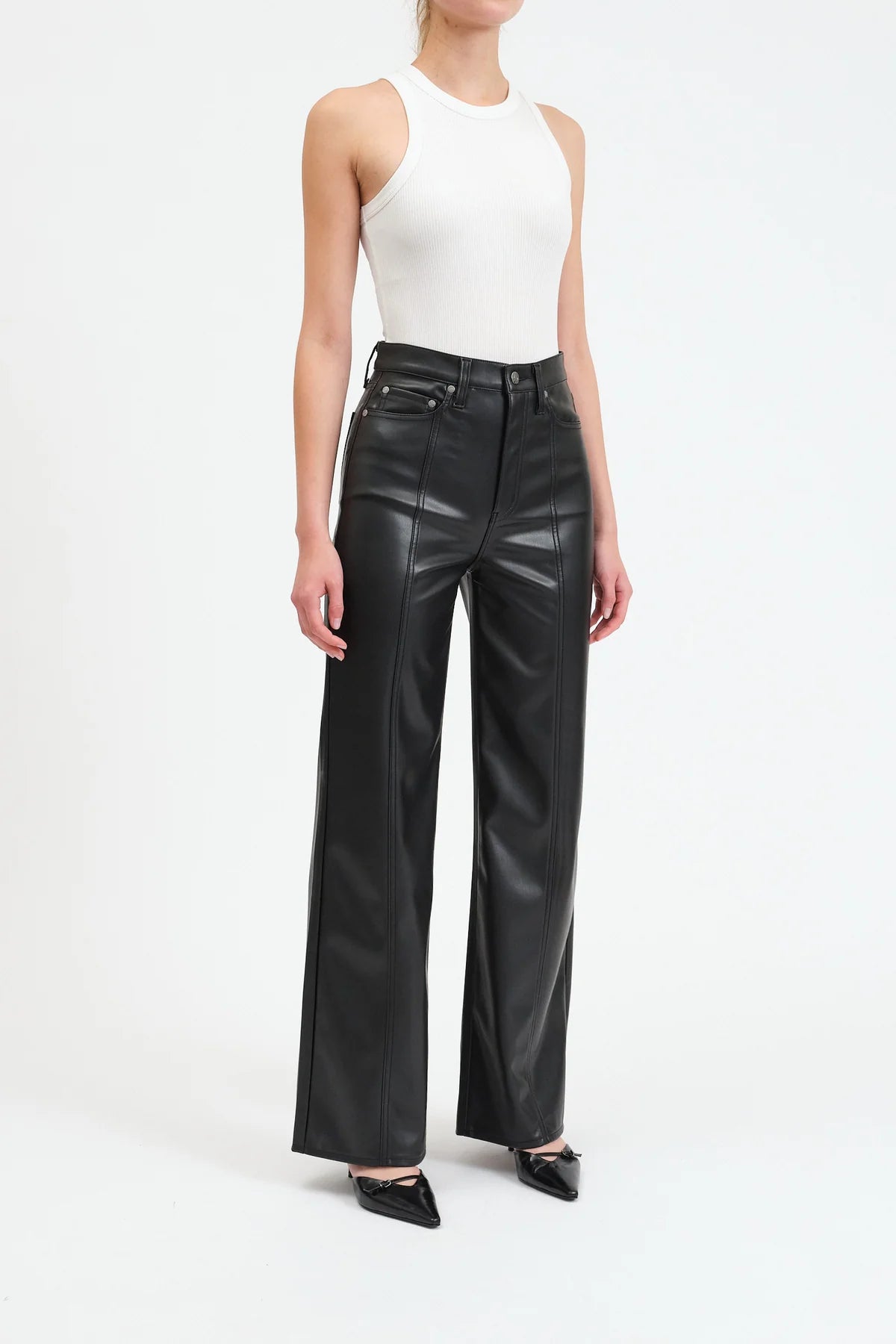 Far Out Wide Leg Pant- Cinematic