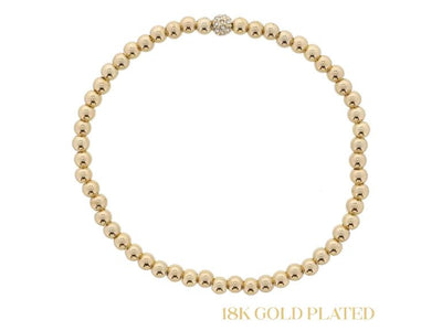 Jane Marie 18K Gold Bead Bracelets