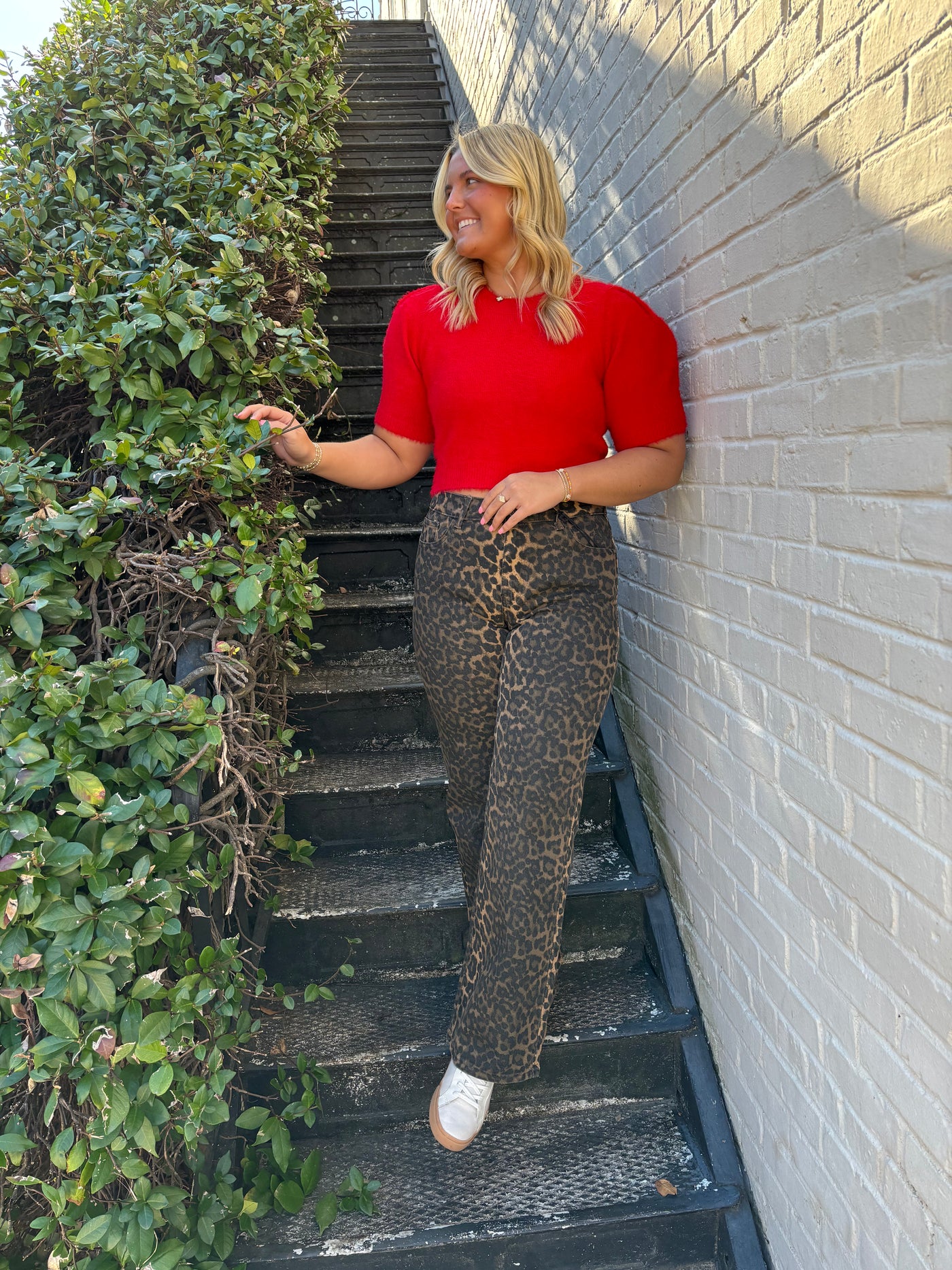 Leopard Print Pants