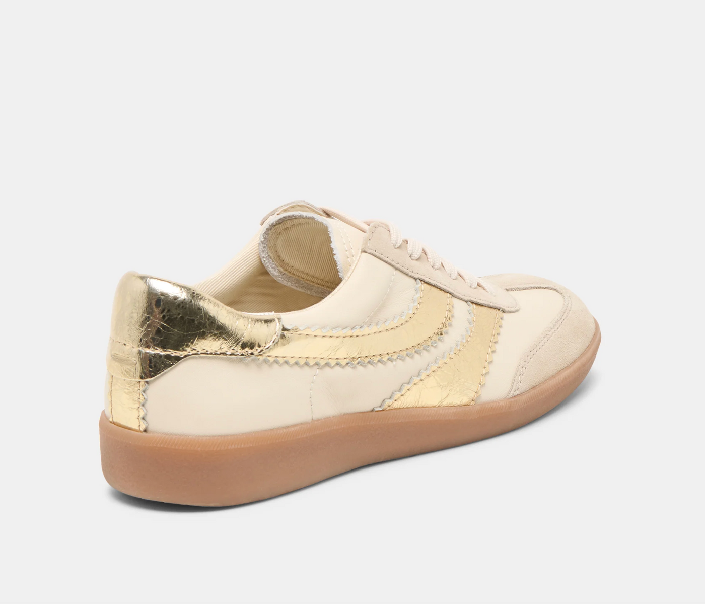 Merit Sneakers by Dolce Vita- White Gold Leather